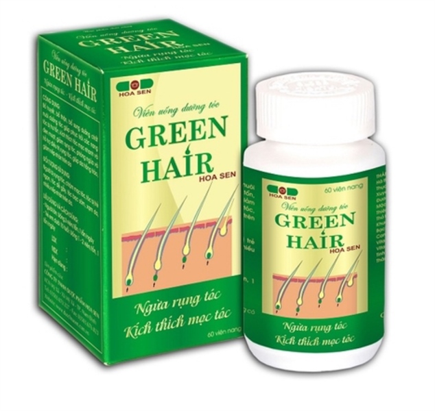 Green Hair Viên Uống Dưỡng Tốc Hoa Sen (H/60v)