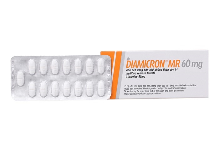 Diamicron MR 60 60mg - Servier (H/30V)