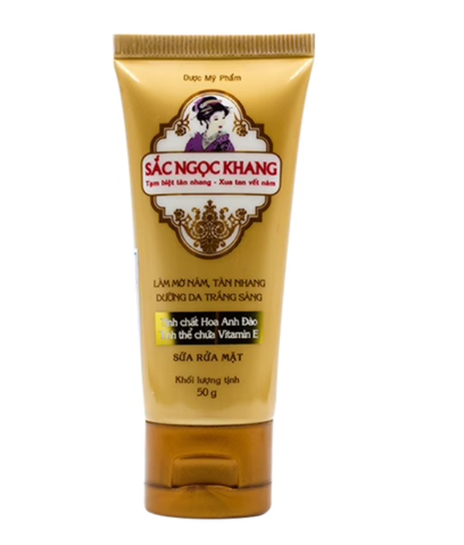 Sắc Ngọc Khang Sữa Rửa Mặt - Hoa Thiên Phú (T/50g)