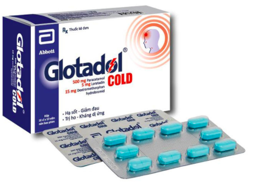 Glotadol Cold Abbott (Hộp/100viên Nén)