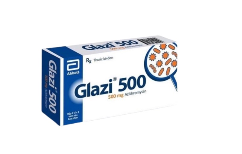Glazi Azithromycin 500mg Abbott (H/6v)