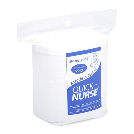 Bông Gòn Y Tế Quick Nurse (G/50gr)