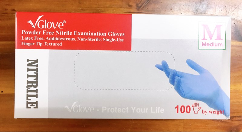 Găng tay nitrit size L Vglove/H100c