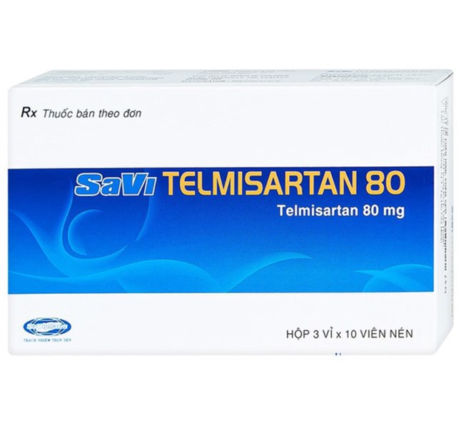 Savi Telmisartan 80 Savipharm H/30Viên