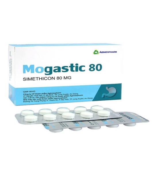 Mogastic Simethicon 80mg Agimexpharm (H/100v)