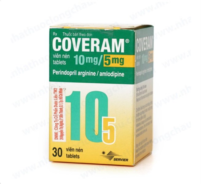 Coveram 10mg/5mg Servier (C/30v)