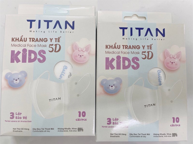 Khẩu trang em bé TiTan/H10c