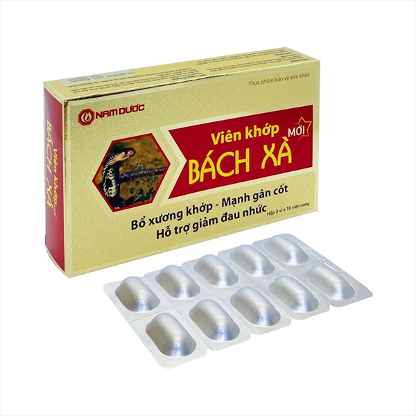 Viên xương khớp Bách Xà Nam Dược/H30v