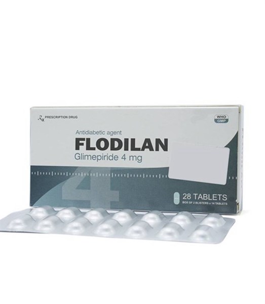 Flodilan Glimepiride 4mg Davipharm (H/28v)