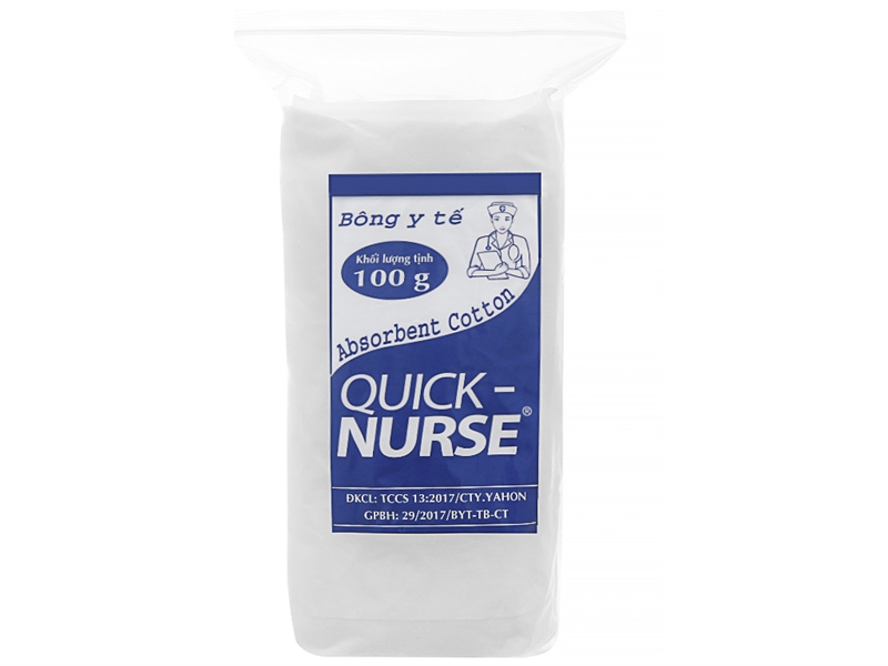 Bông Gòn Y Tế Quick Nurse (G/100gr)