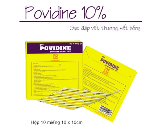 Gạc Povidine Pharmedic