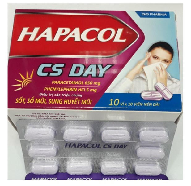 Hapacol CS Day DHG H/100V