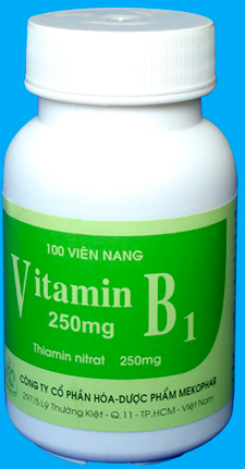 Vitamin B1 250mg - Mekophar (C/100V)