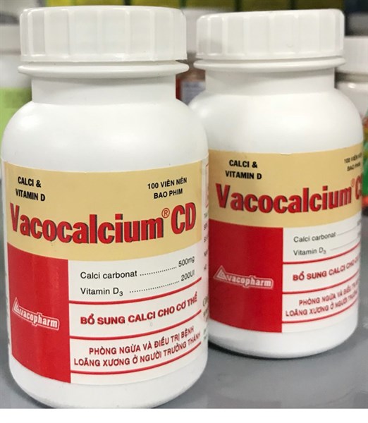 Vacocalcium Calci D Vacopharm C/100v