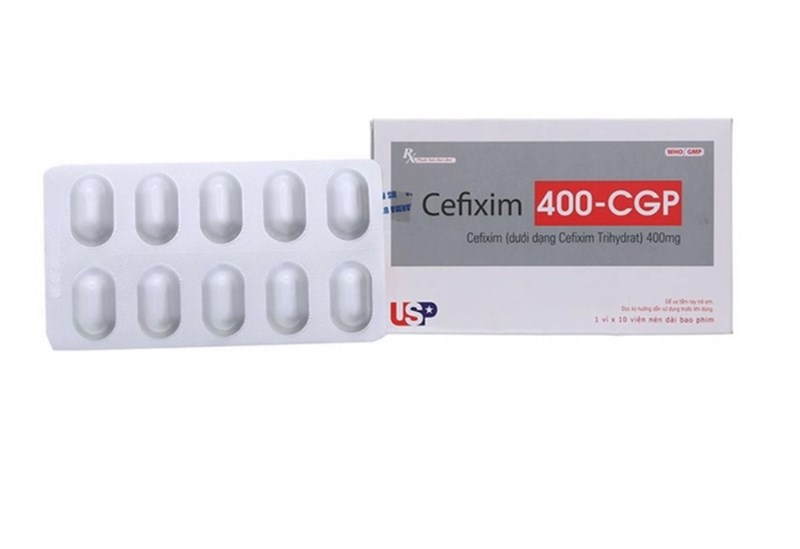 Cefixim 400mg USP (H/10V)