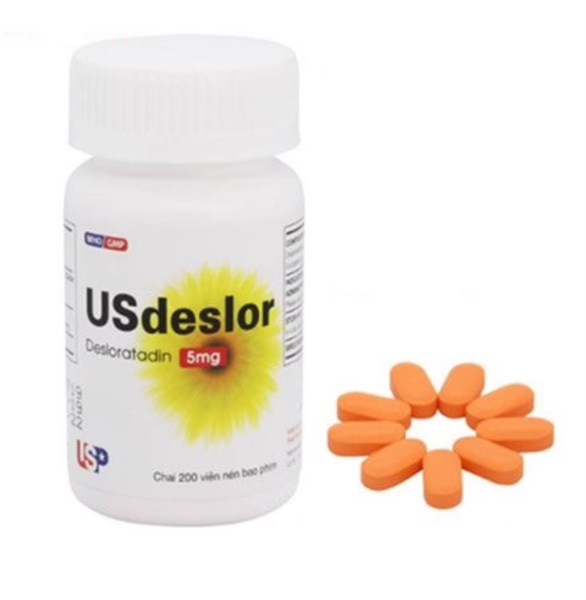 Usdeslor Desloratadin 5mg Usp (C/200v)