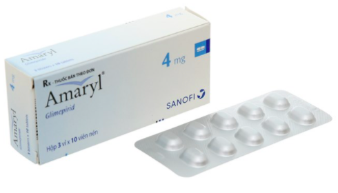 Amaryl 4MG Sanofi H/30v