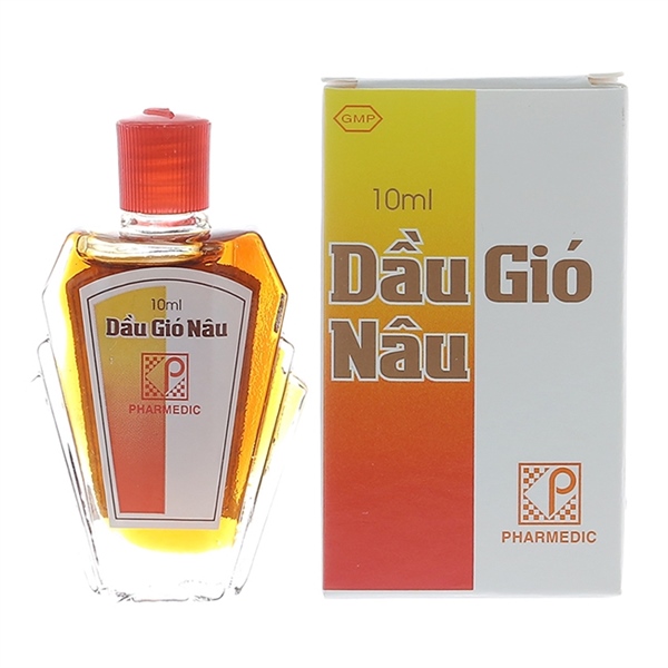 Dầu Gió Nâu Pharmedic (L/10C/10ML)