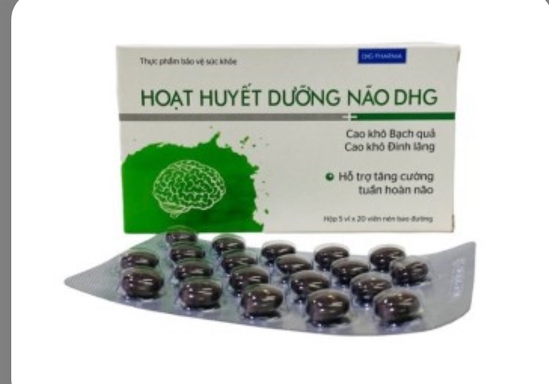 Hoạt Huyết Dưỡng Não Dhg (H/100v)