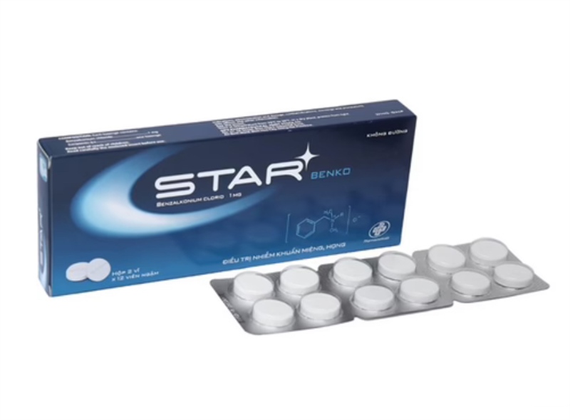 Ngậm Ho Star Xanh Dương Benko Opv (H/24v)