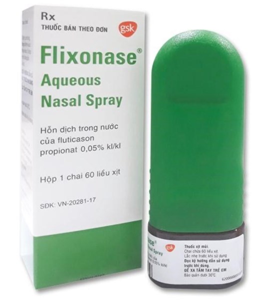 Flixonase Nasal Spray - GSK (C/60 Liều Xịt) 9/25