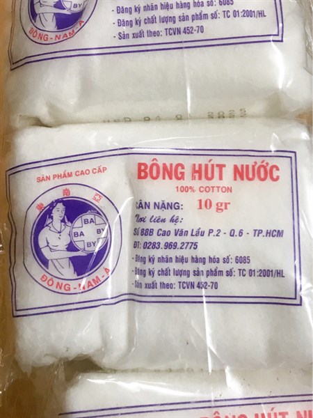 Gòn 10gr baby Đông Nam Á/ Lốc 40 Bịch