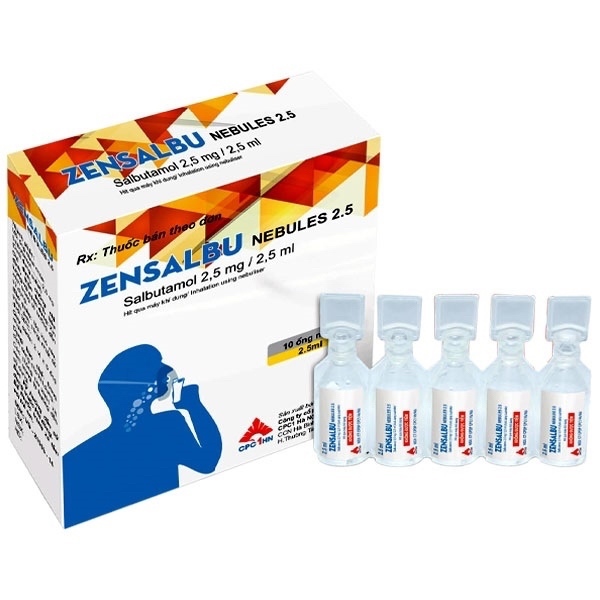 Zensalbu nebules salbutamol 2.5mg/2.5ml cpc1 (H/10o/2.5ml)