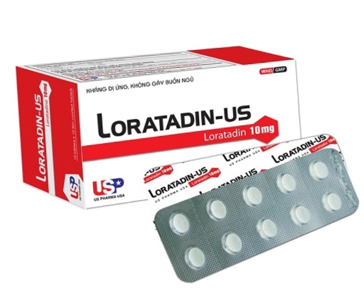 Loratadin 10mg USP (H/100v)