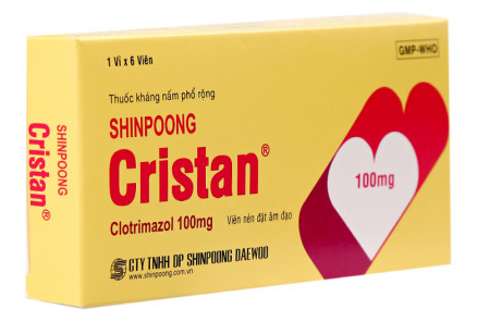 Cristan Clotrimazol 100mg Shinpoong H/16V