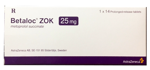 BETALOC ZOK 25mg H/14V