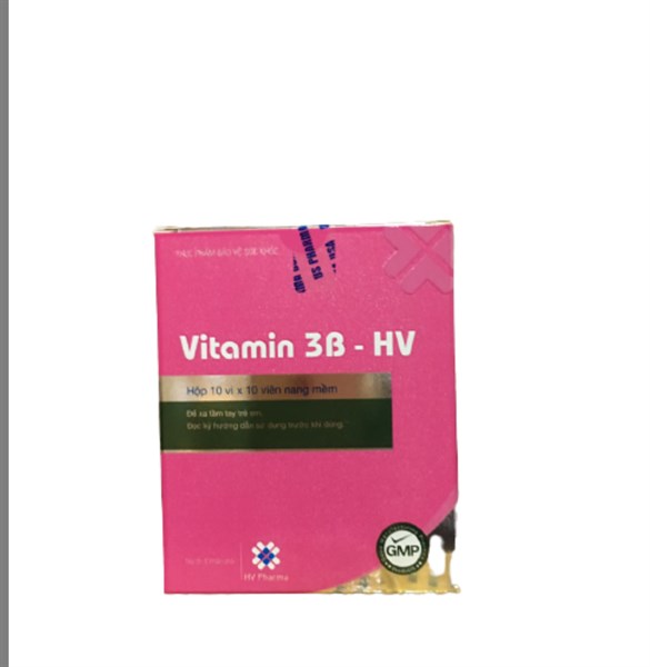 Vitamin B1, B6, B12 - Hv Usp (H/100v)