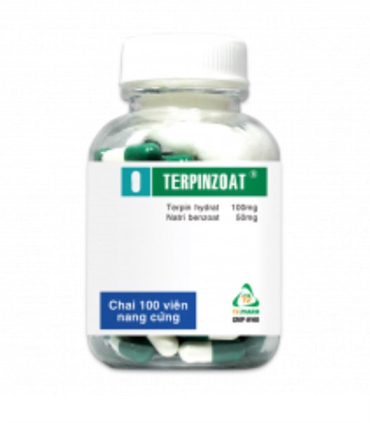 Terpinzoat Cap. Tv.pharm (Chai/100 Viên Nang Cứng)