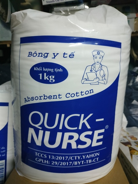 Bông Y Tế Quick Nurse (G/1kg)