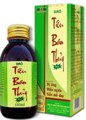 Tiêu Ban Thủy - Hoa Sen (C/150ml) (Siro)