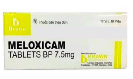 Meloxicam 7.5mg Brawn H/100V