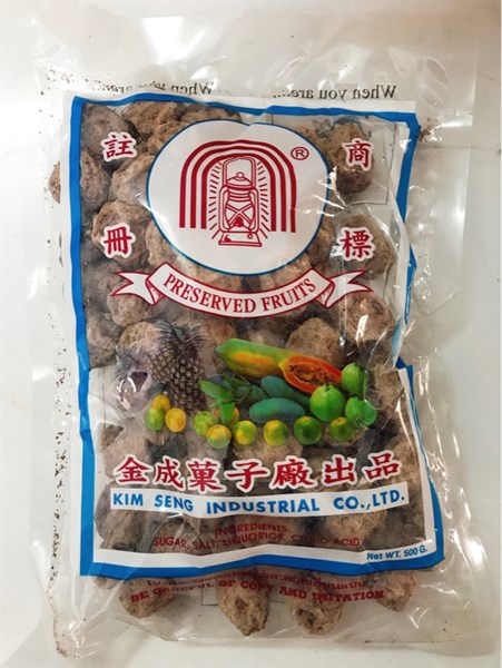Xí muội trái cây vị mặn (Túi 0.5 kg)