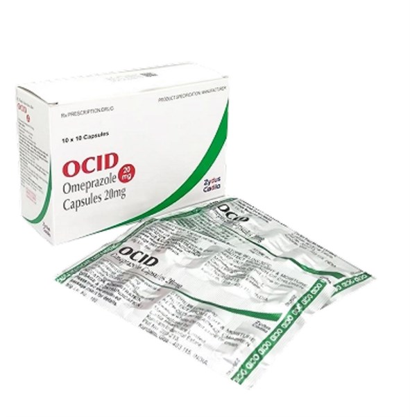 Ocid Omeprazol 20mg Cadila (H/100v Nang)