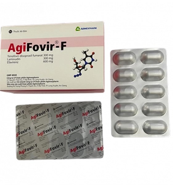 Agifovir F Tenofovir 300mg Agimexpharm (H/30v)