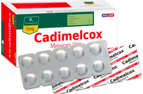 Cadimelcox Meloxicam 15mg USP H/100V