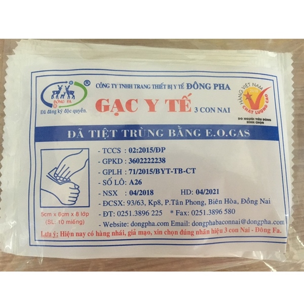 Gạc y tế LỚN Đông Pha