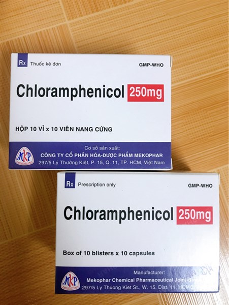 Chloramphenicol 250mg MKP/H100v