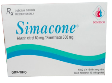 Simacone Alverin 60mg Domesco (H/20v)