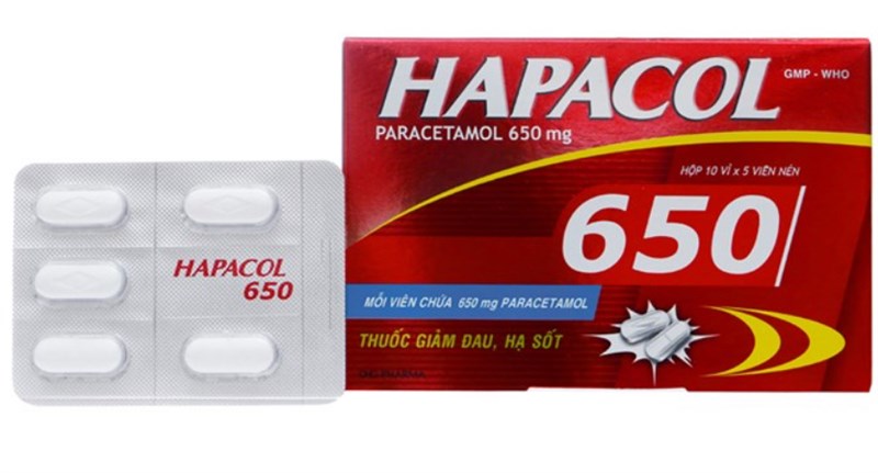 Hapacol 650mg DHG H/50V