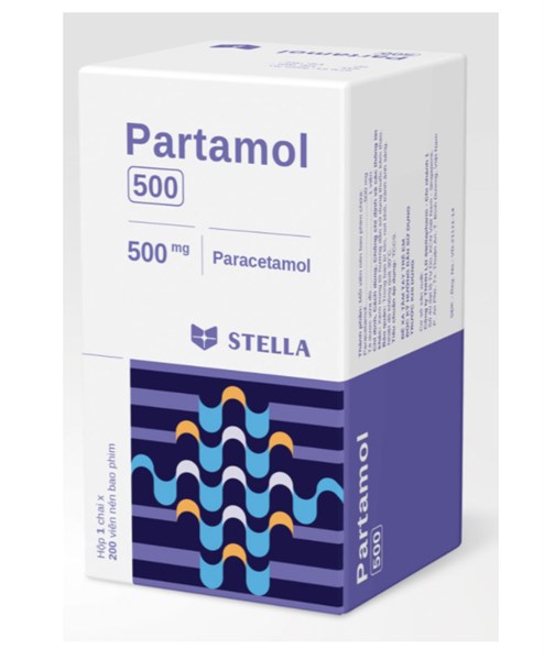 Partamol Paracetamol 500mg Stella (C/200v)