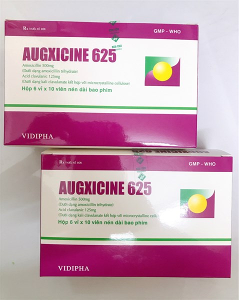 Augxicin 625 Vidipha (H/60v)