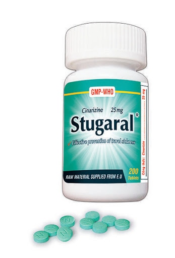 Stugaral Cinarizine 25mg Nic-Usa Pharma (C/200v)