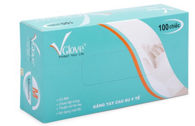 Găng Tay VGlove Size S (Có bột)/H100c