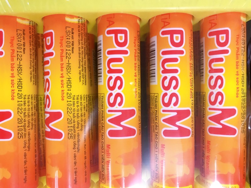 Sủi PlussM muilti vitamin Thiên Khánh/L10c