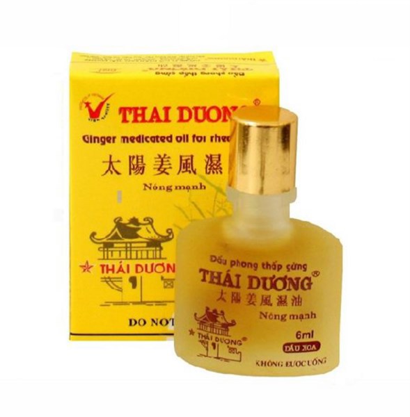 Dầu Gừng Thái Dương (Lọ/6ml)