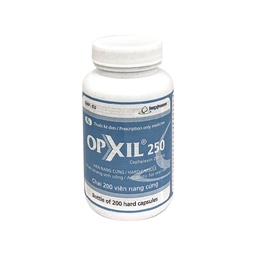 Opxil 250mg Cephalexin 250mg IMP C/200V